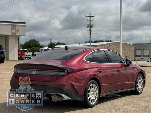 Ultimate red 2024 Hyundai SONATA SEL