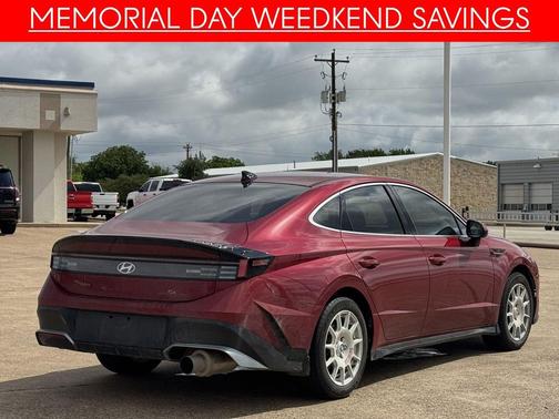 Ultimate red 2024 Hyundai SONATA SEL