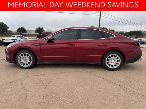 Ultimate red 2024 Hyundai SONATA SEL