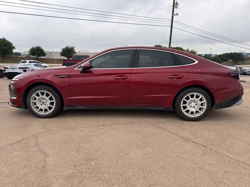 Ultimate red 2024 Hyundai SONATA SEL