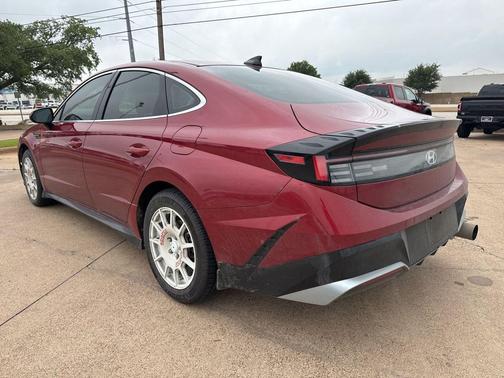 Ultimate red 2024 Hyundai SONATA SEL