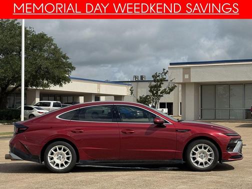 Ultimate red 2024 Hyundai SONATA SEL