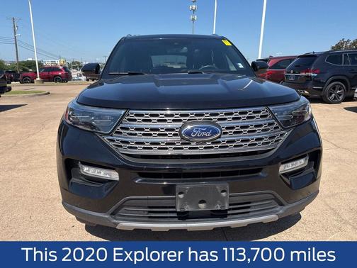 Black 2020 Ford Explorer Limited