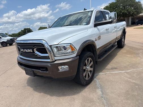 Bright White Clearcoat 2018 RAM 3500 Longhorn