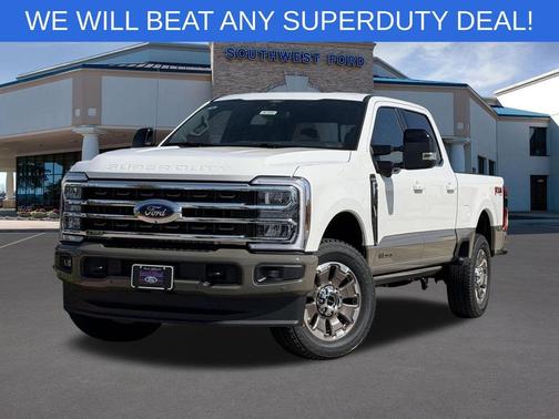 Star White Metallic Tri-Coat 2026 Ford F-250 King Ranch Truck