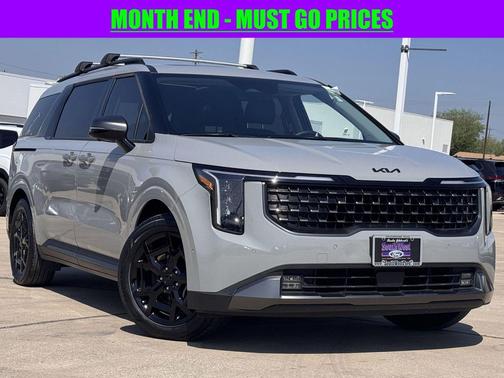 Ceramic Silver 2025 Kia Carnival SX