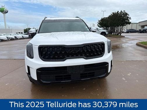 Glacial White Pearl 2025 Kia Telluride EX X-Line