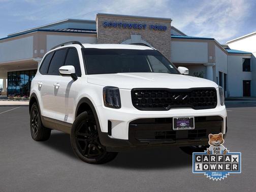 Glacial White Pearl 2025 Kia Telluride EX X-Line