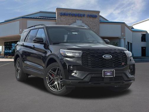 Agate Black Metallic 2026 Ford Explorer ST