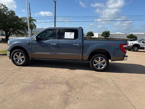 Azure Gray Metallic Tri-Coat 2023 Ford F-150 King Ranch