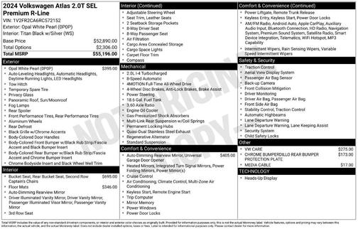 2024 Volkswagen Atlas 2.0T SEL Premium R-Line