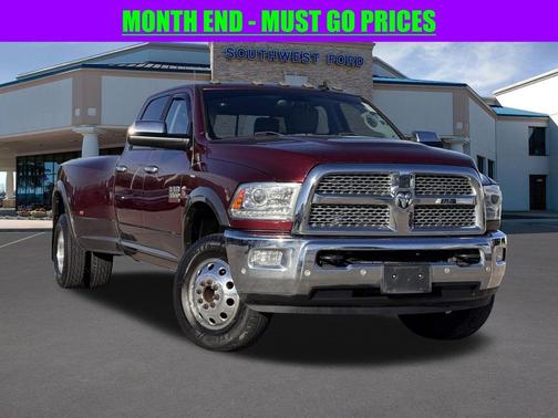 Delmonico Red Pearlcoat 2018 RAM 3500 Laramie