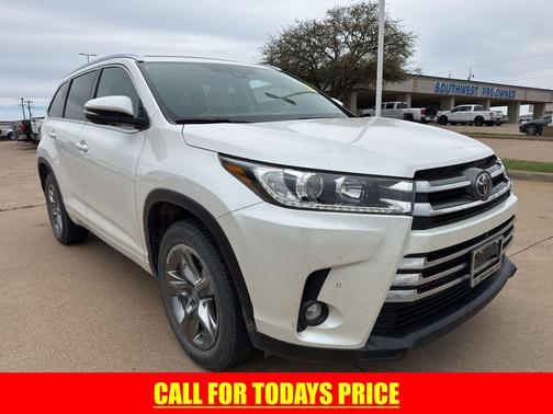 2019 Toyota Highlander Limited Platinum