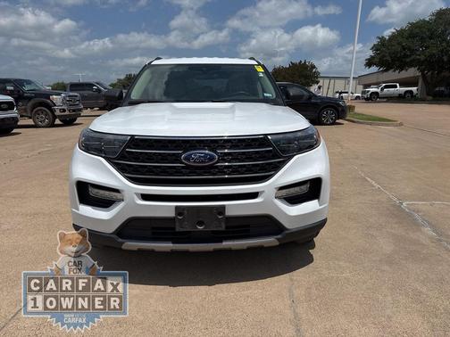 OXFORD WHITE 2020 Ford Explorer XLT