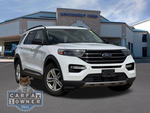 OXFORD WHITE 2020 Ford Explorer XLT