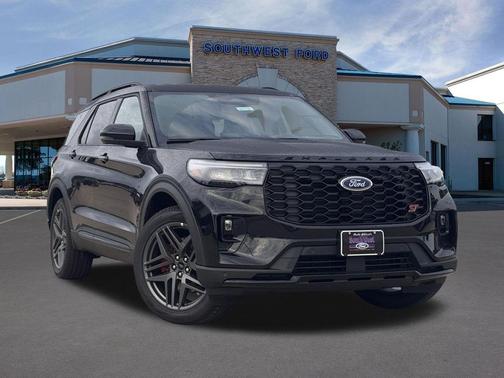 Agate Black Metallic 2026 Ford Explorer ST