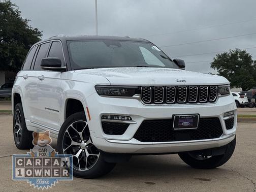 Bright White Clearcoat 2023 Jeep Grand Cherokee Summit