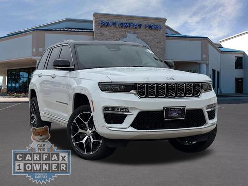 Bright White Clearcoat 2023 Jeep Grand Cherokee Summit