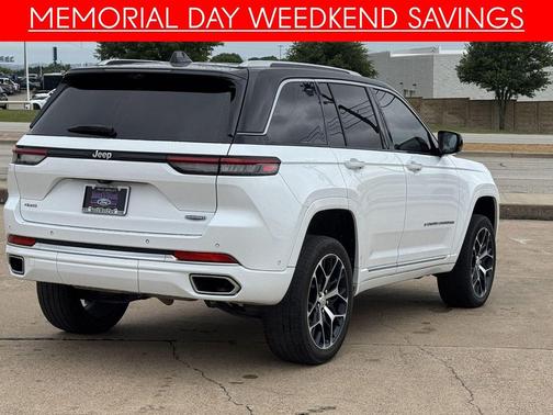 Bright White Clearcoat 2023 Jeep Grand Cherokee Summit