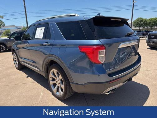 BLUE METALLIC 2020 Ford Explorer Platinum