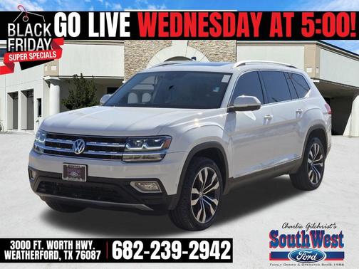 2019 Volkswagen Atlas 3.6L SEL Premium