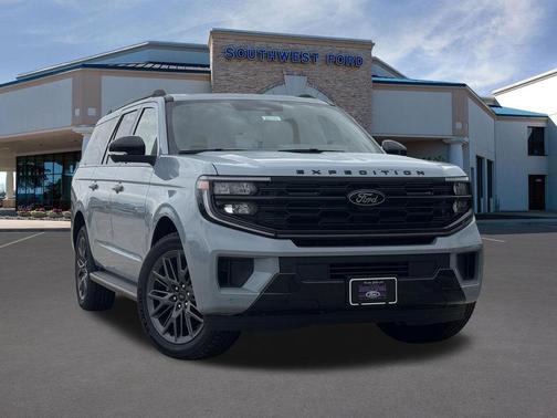 Glacier Gray Metallic Tri-Coat 2026 Ford Expedition Max Platinum