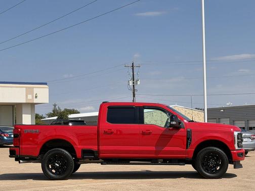 Race Red 2025 Ford F-250 Lariat