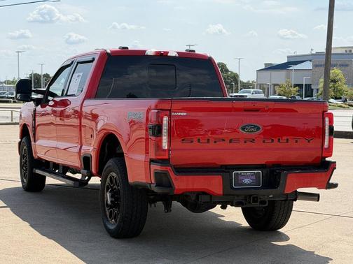 Race Red 2025 Ford F-250 Lariat
