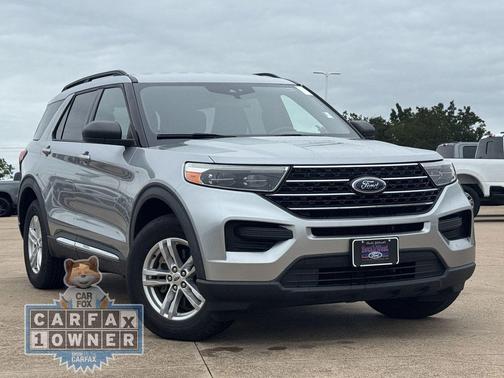 ICONIC SILVER METALLIC 2020 Ford Explorer XLT