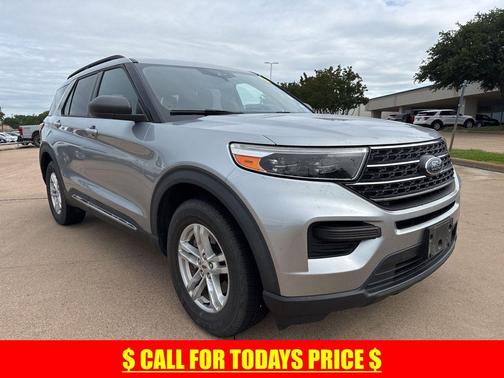 ICONIC SILVER METALLIC 2020 Ford Explorer XLT
