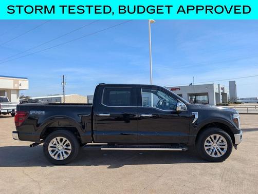 AGATE BLACK METALLIC 2025 Ford F-150 Lariat