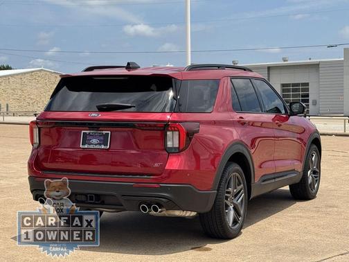 Red Metallic 2025 Ford Explorer ST