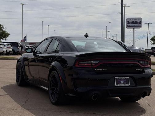 Pitch Black Clearcoat 2023 Dodge Charger SRT Hellcat Widebody Jailbreak