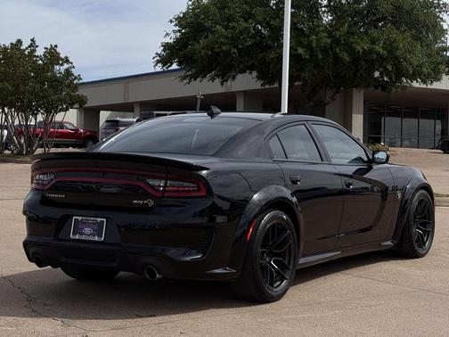 Pitch Black Clearcoat 2023 Dodge Charger SRT Hellcat Widebody Jailbreak