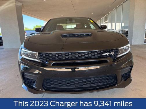 Pitch Black Clearcoat 2023 Dodge Charger SRT Hellcat Widebody Jailbreak