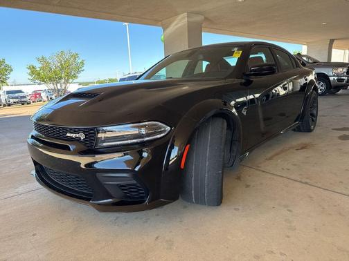 Pitch Black Clearcoat 2023 Dodge Charger SRT Hellcat Widebody Jailbreak