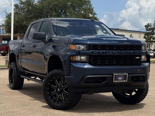 Northsky Blue Metallic 2020 Chevrolet Silverado 1500 Custom