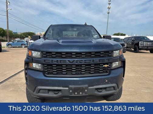 Northsky Blue Metallic 2020 Chevrolet Silverado 1500 Custom