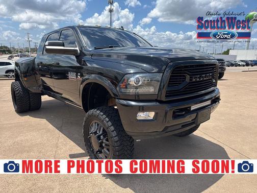 Black Clearcoat 2018 RAM 3500 Laramie