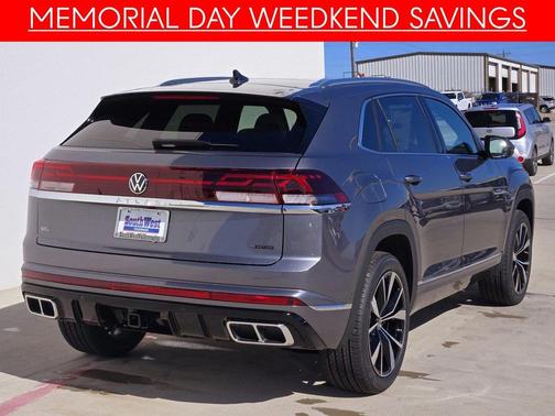 Platinum Gray Metallic 2025 Volkswagen Atlas Cross Sport 2.0T SEL Premium
