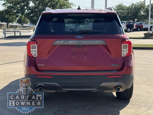 Red Metallic 2022 Ford Explorer XLT