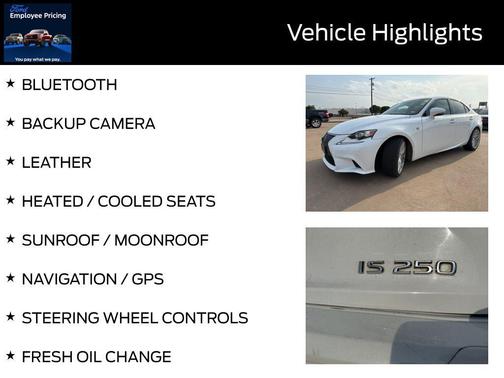 2015 Lexus IS 250 250