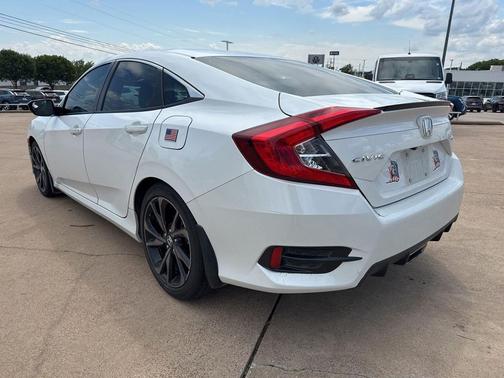 White 2021 Honda Civic Sport
