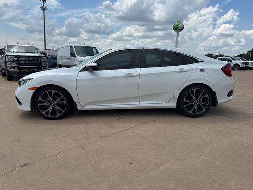 White 2021 Honda Civic Sport