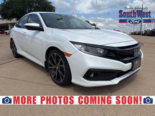 White 2021 Honda Civic Sport