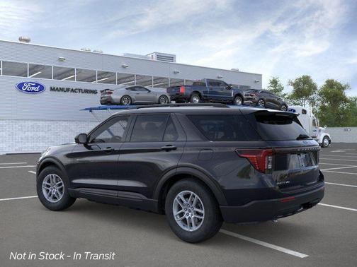 AGATE BLACK METALLIC 2026 Ford Explorer Active