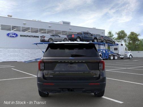 AGATE BLACK METALLIC 2026 Ford Explorer Active