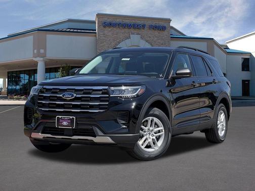 AGATE BLACK METALLIC 2026 Ford Explorer Active