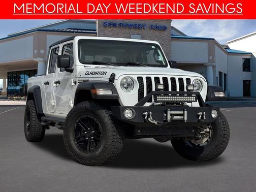 Bright White Clearcoat 2020 Jeep Gladiator Sport S