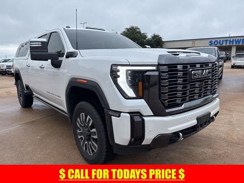 White Frost Tricoat 2024 GMC Sierra 2500 Denali Ultimate